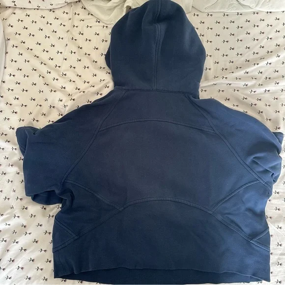 Lululemon Scuba Oversized Half-Zip Hoodie Mineral Blue M/L - Picture 3 of 7
